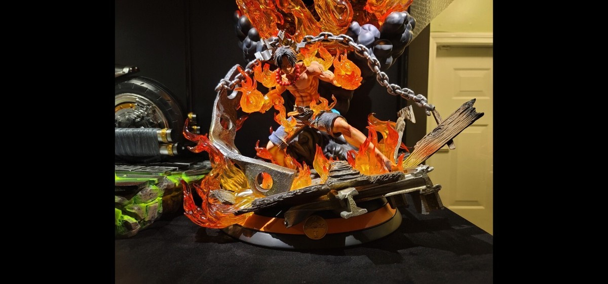 Tsume Art One Piece Portgas D Ace Limited Statue #28/4000 | eBay