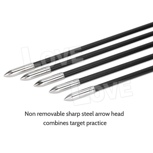 31" HEAVY DUTY FIBERGLASS/ALUMINUM ARROWS FOR Archery Hunting Compound Bow HOT - Picture 6 of 15