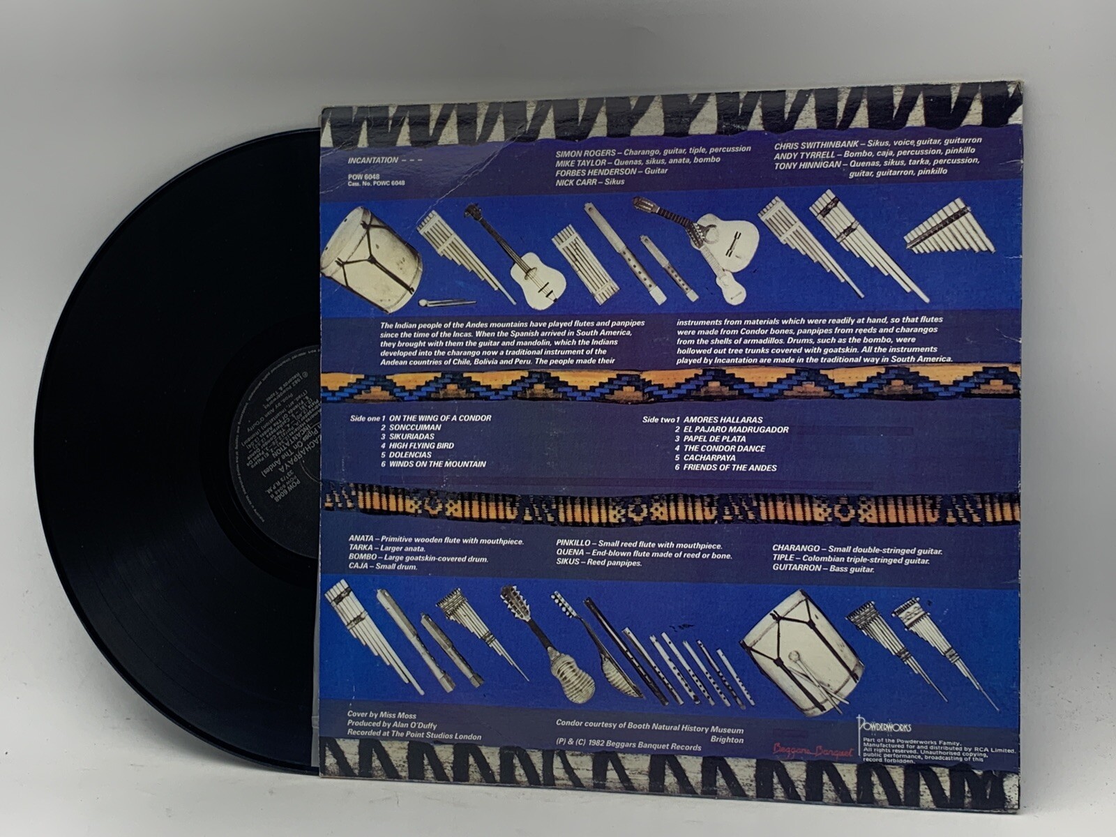 Incantation Cacharpaya (Panpipes Of The Andes) ORIGINAL AUS PRESS