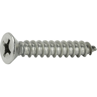 12 X 2-1/2\" Zinc Plated Phillips Pan Head Sheet Metal Screw