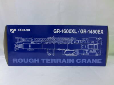 Tadano Offical 1/50 GR1600XL/1450EX Rough Terrain Crane Diecast