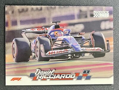 Daniel Ricciardo 2024 Topps Paddock Pass F1 CHROME PARALLEL #48 | eBay