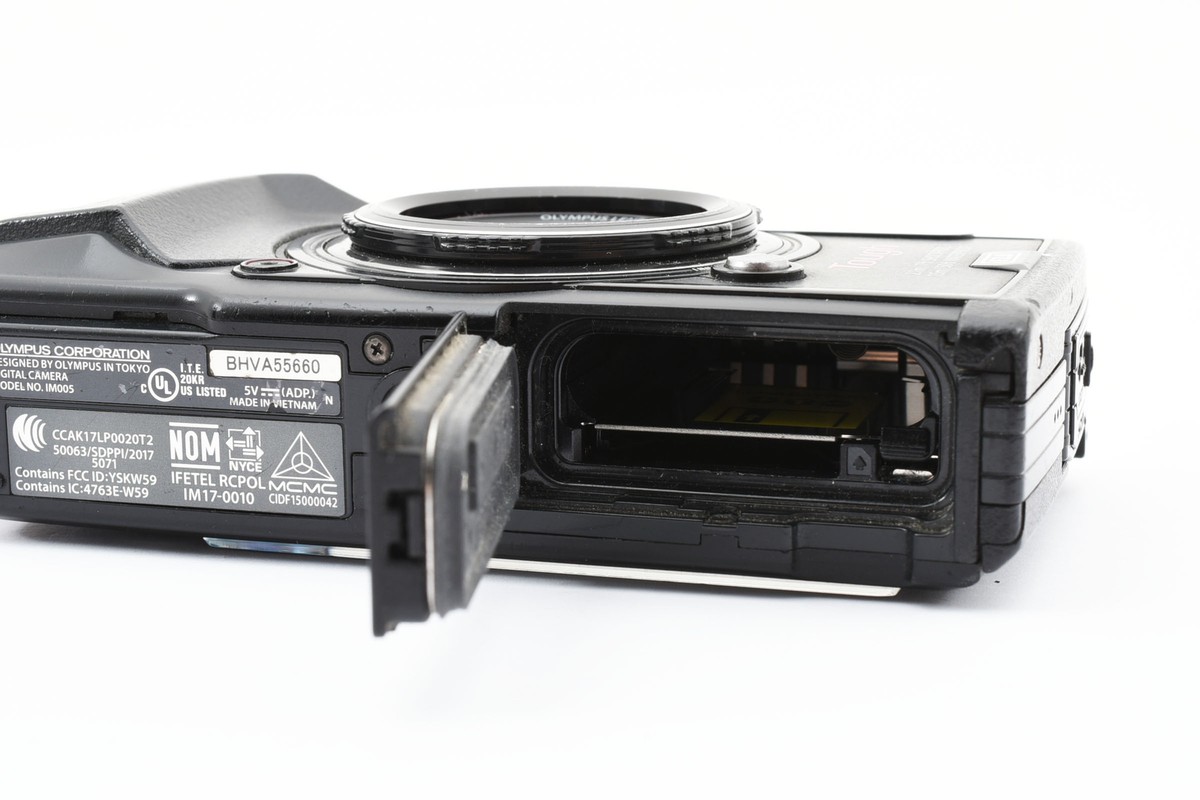 EXC+] Olympus Tough TG-5 Black 12.0 MP Waterproof Digital