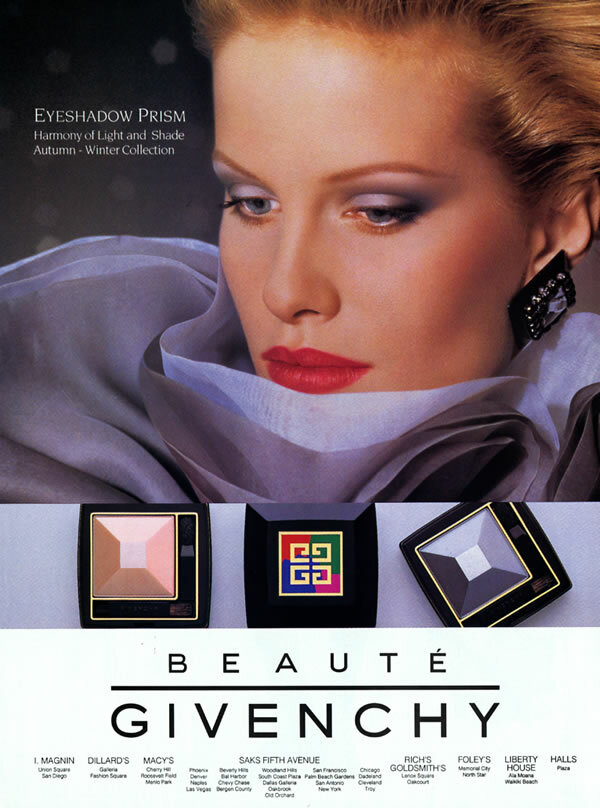 1993 Givenchy Beaute eyeshadow makeup Monica Scharre 1-page