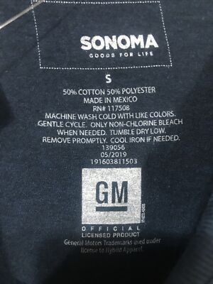 Sonoma Men T-Shirt Size Small Blue (TW-4032) | eBay