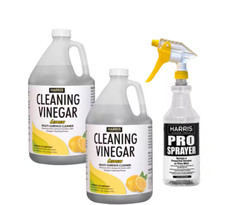 128 oz. Vinegar All Purpose Cleaner Lemon and 32 oz. Spray Bottle Value 2- Pack 1.16 per fl oz