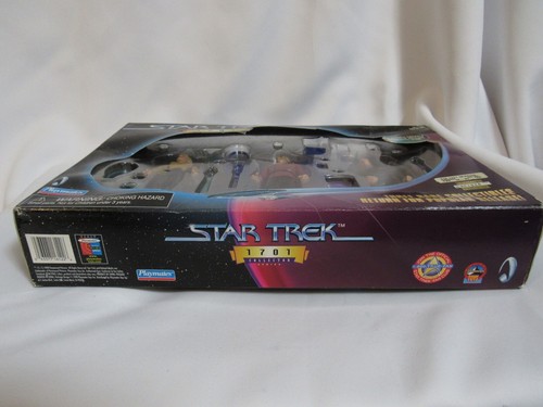 Lt. Yar Barclay Captain Picard STAR TREK Playmates 1701 Series Open Box - Picture 6 of 15