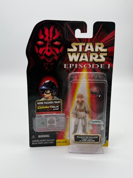 Star Wars Episode 1 Anakin Skywalker With Flight Simulator Neu UngeöFfnet-image