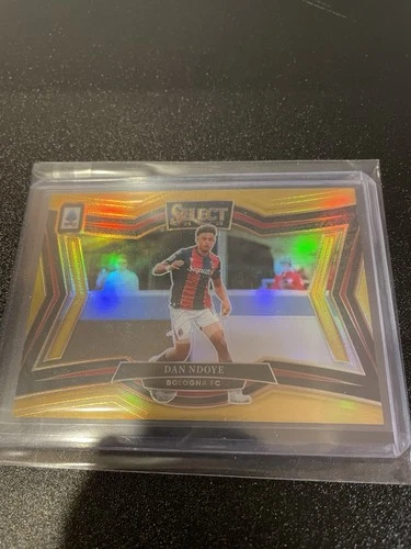 2024-25 Panini Select Serie a Dan Ndoye Gold Field Level 8/10 Bologna