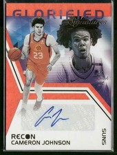 2020-21 Panini Recon Glorified Signatures Red /75 Cameron Johnson Auto