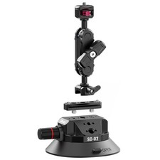 Ulanzi SC-02 Strong Suction Cup Mount 60kg pull for Cameras / Camera rigging