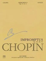Frederic Chopin: Impromptus Op. 29, Op. 36 & Op. 51 - Piano Solo Sheet Music...