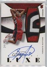 2014-15 Panini Luxe Memorabilia Auto Prime 24/25 Bruno Caboclo #M-BC Auto tq4