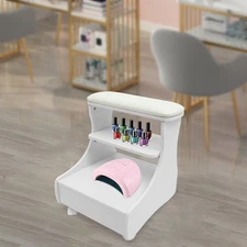 Foot Bath Stool, Foot Bath Trolley Foot Rest Pedicure Manicure Chair US!