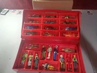 Gi Joe Collectors Case  #4, With 24 Random Figures  1982-1987.