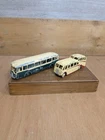 Vintage Dinky Toys Bus Lot: 29D/570 Parisian Autobus & 29F/280 Observation Coach