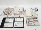 Large GB Stamp Collection Albums First Day Covers & Kiloware Lot