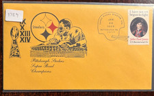 Pittsburgh Steelers Super Bowl Champs, IX, X, XIII, XIV, 1/20/1980 cancel