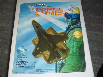 1993 ERTL FORCE ONE F-16C FIGHTING FALCON DIE-CAST METAL AIRPLANE NEW IN PACKAGE