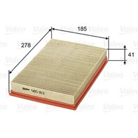 Valeo Luftfilter Filtereinsatz FüR Seat Toledo I 2.0I 16V 1.8 Cordoba 585163