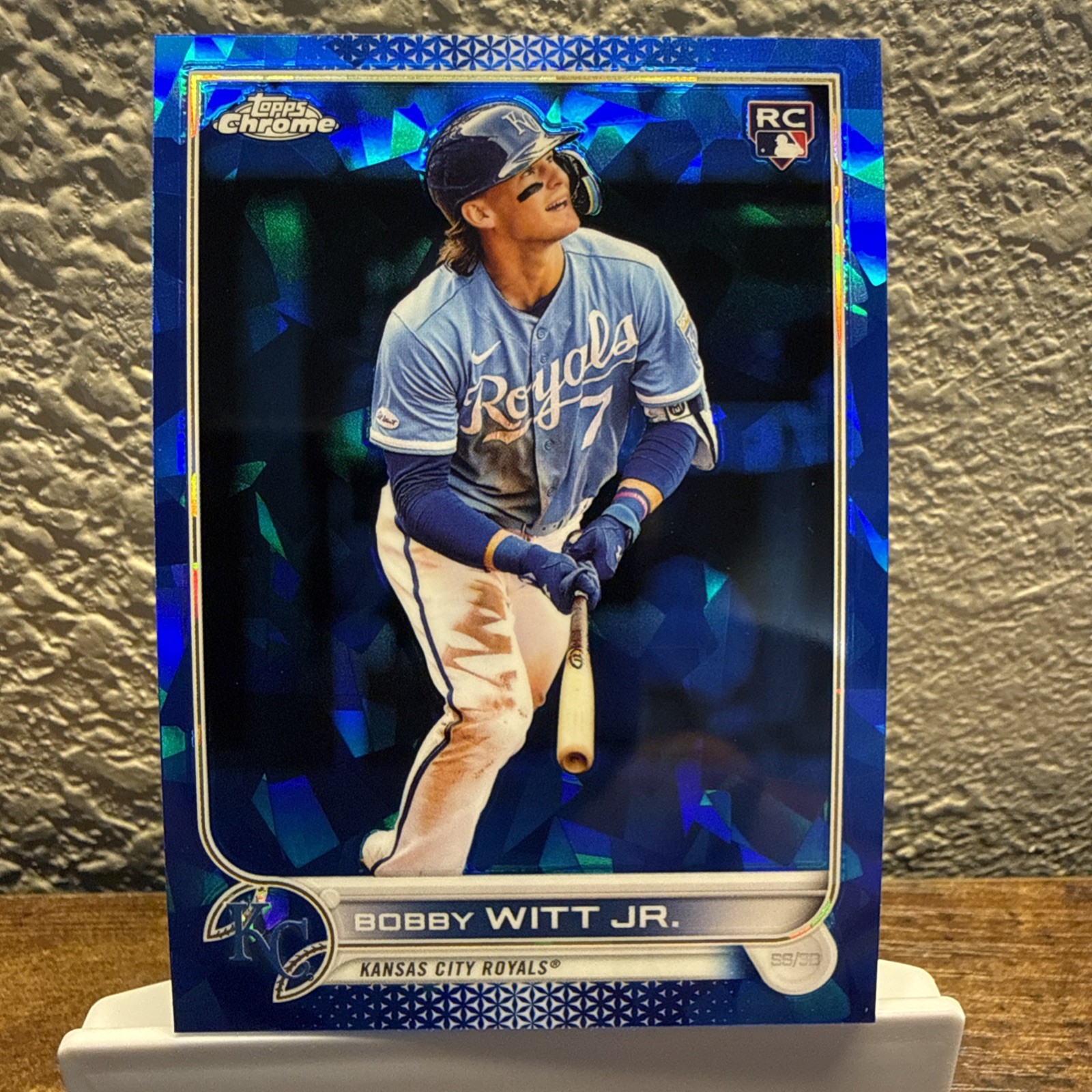 2022 Topps Chrome Update Series Sapphire Edition - Bobby Witt Jr. #US100 (RC)