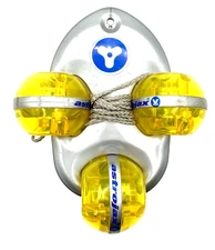 Astro Jax Toy Silver Yellow Blue 1990’s-2000