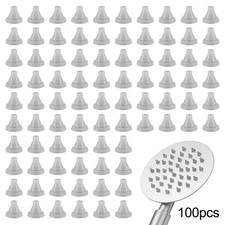 100pcs Shower Head Nozzles Replacement Part Spray Silicone Water Outlet New