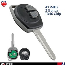 2 Button 433Mhz Remote Key Fob For Suzuki Swift SX4 Alto Jimny Ignis Splash Chip