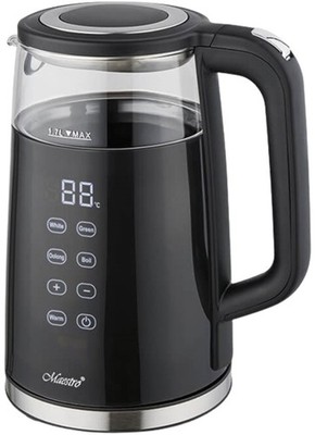 Wasserkocher mit Temperaturregelung 1,7 l 2200 W Maestro MR-049