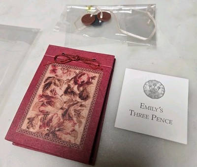 American Girl Doll Emily Scrapbook Photos Three Pence Coin Ration