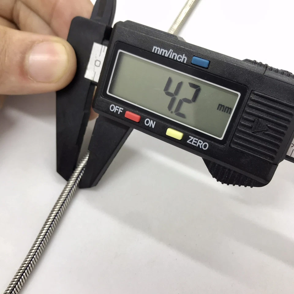 "Collar cubano vintage con forma de serpiente para hombre cadena cubana de metal inoxidable 18"" pesado 49 gr" Foto 3 de 4