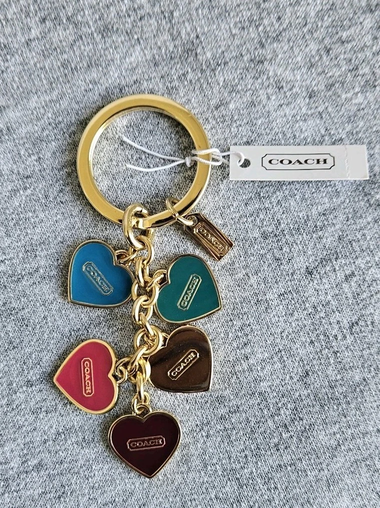 Coach Heart Key Keyrings for Women for sale | eBay