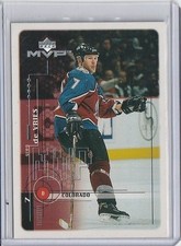 1998-99 Upper Deck MVP #56 Greg de Vries Colorado Avalanche