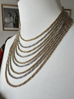 Vintage Christian Dior 1964 Collie Halskette Designer Schmuck