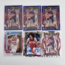 ROOKIE Kyshawn George Card Lot Of 6 Topps Panini Select Refractor Raywave RC
