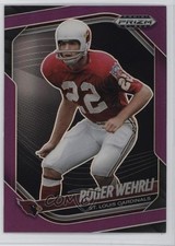 2025 Panini Prizm Black Purple Prizm 84/99 Roger Wehrli #138 HOF 19l7