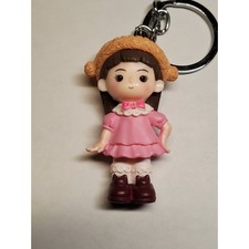 Cute Girl Keychain - 2"
