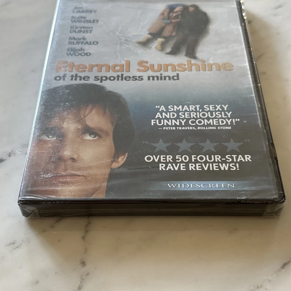 NEW/Sealed Eternal Sunshine of the Spotless Mind Widescreen DVD Jim Carrey Movie - Image 3 of 4