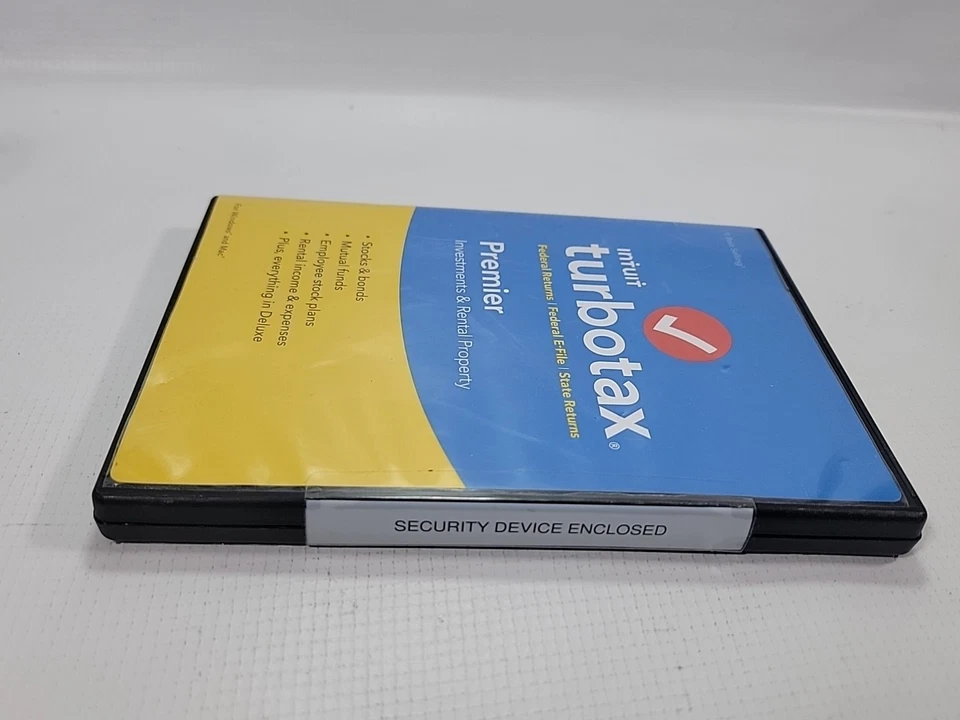 2017 Intuit TurboTax Premier Investments Rental Property Tax CD Windows PC & Mac - Image 4 of 4