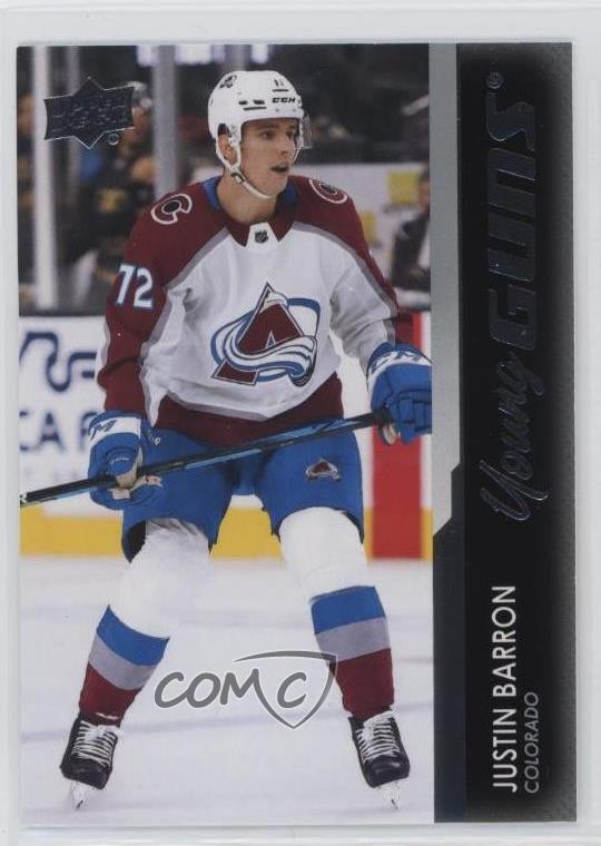 2021-22 Upper Deck Extended Series Young Guns Justin Barron #744