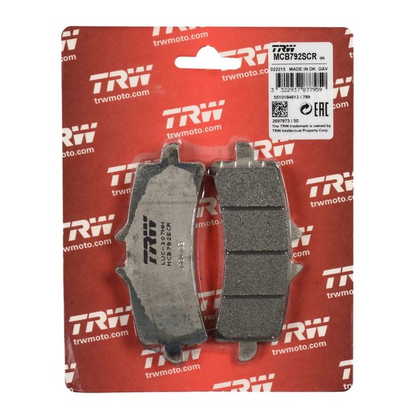 TRW Bremsbelag Sinter-Carbon Racing (FüR: Ducati 1198 SP H7 11 Vorne )-image