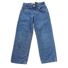 Levi's SilverTab Stay Loose Denim Jeans Boys Youth 10 Regular 25" X 26" Medium