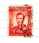 Southern Rhodesia KGVI Postage STAMP 1 Shilling SA-39 — photo 1