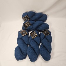 Cascade 220 Peruvian Highland Wool yarn, Color 8404, Light Teal, Lot of 5 skeins