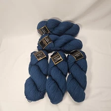 Cascade 220 Peruvian Highland Wool yarn, Color 8404, Light Teal, Lot of 5 skeins