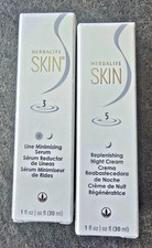 Herbalife Skin Line Minimizing Serum plus Replenishing Night Cream