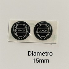 2logo stemma emblema fregio per guscio chiave telecomando lancia y ypsilon delta