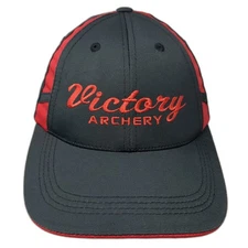 Victory Archery Strapback Hat Black One Size Embroidered Sport-Tek