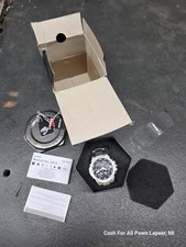 Casio GSTB100D-1A 5513 G-SHOCK G-STEEL Tough Solar Black Dial Men's Watch box