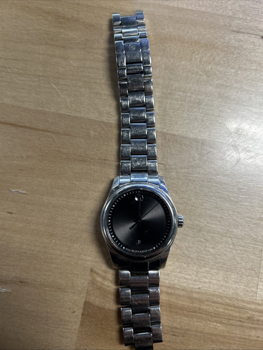 Movado Sportivo Women MOV-0606497 NEEDS BATTERY AND 1 LINK  PIN
